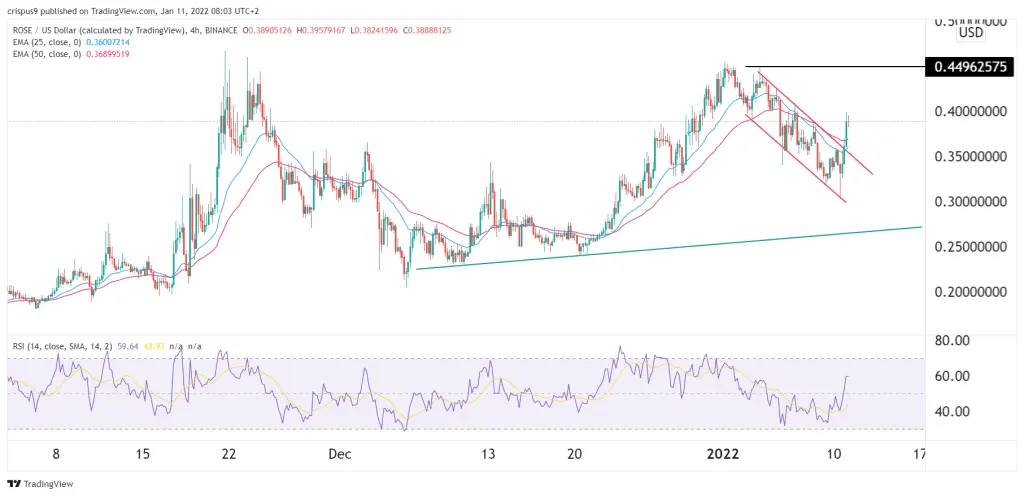 Oasis Network Price