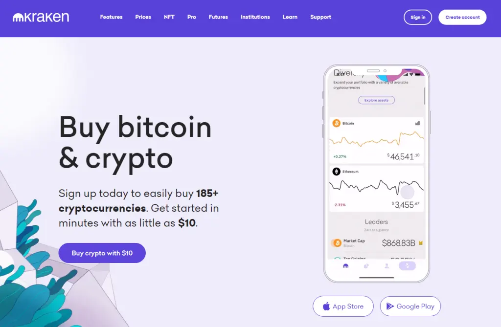 Kraken crypto exchange