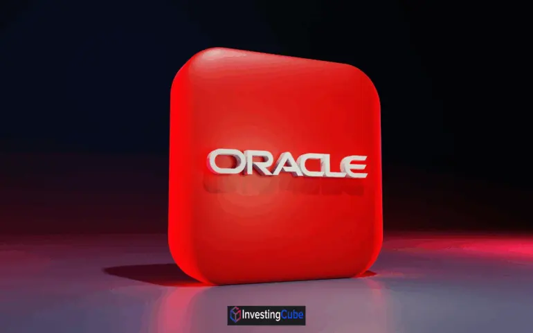Oracle share price