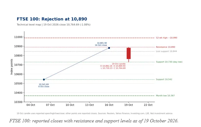 FTSE 100 fell 117.21 points