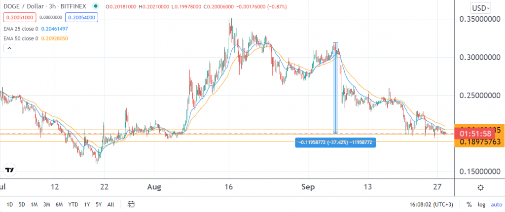 Dogecoin price