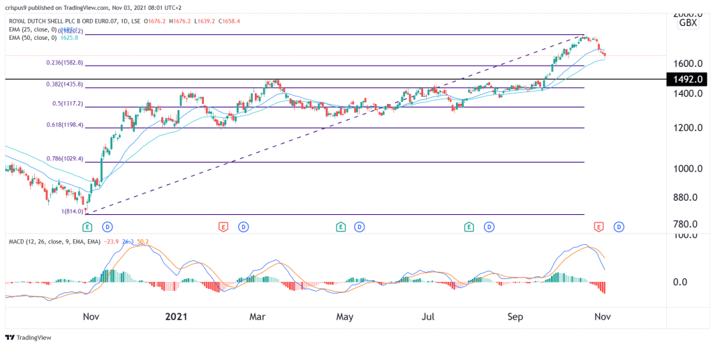 Shell Share Price