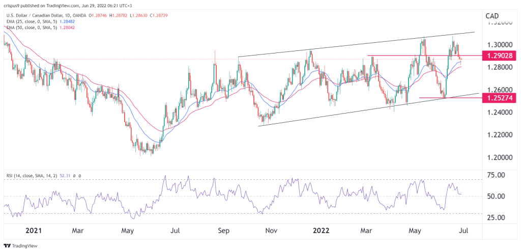 جفت ارز USD/CAD در مسیر ریزش| نرخ در چه شرایطی افزایش خواهد یافت؟