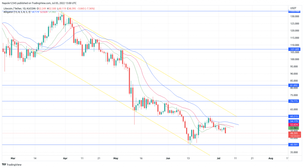 为什么 LTC 会跌至 40 美元的价格水平