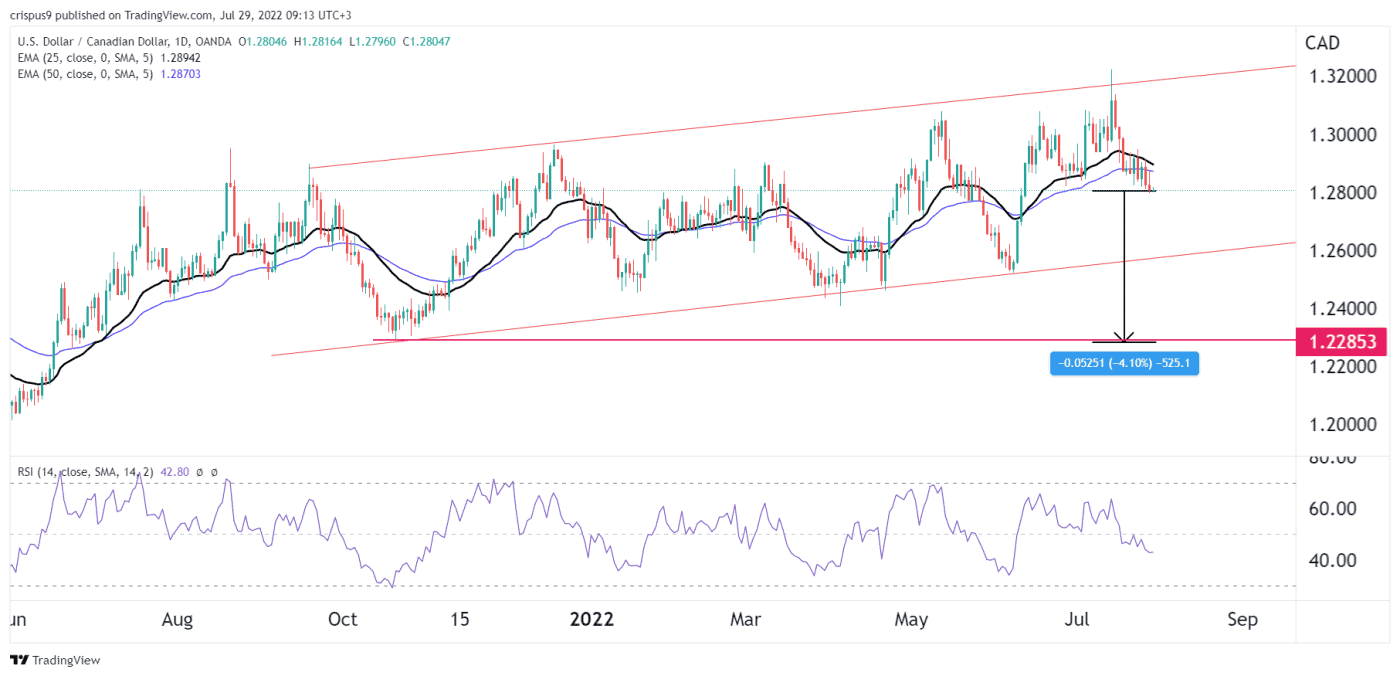 USD/CAD Forecast for 2023, 2025, 2030 Is it a Good Investment?