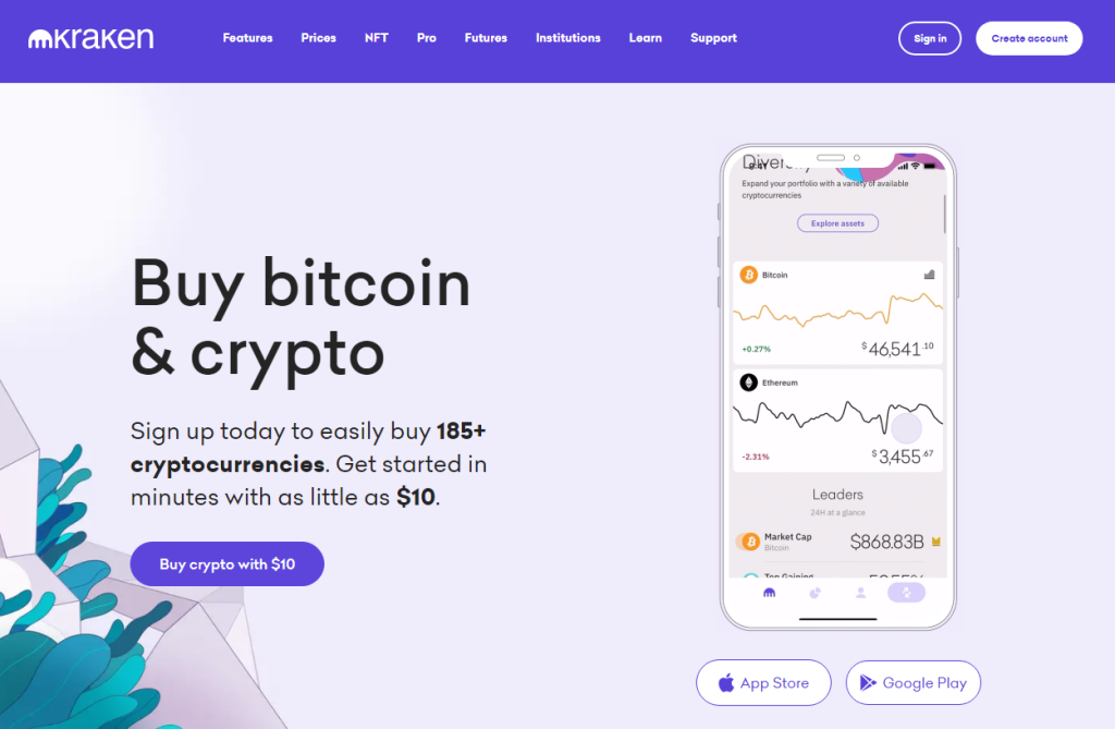 Kraken crypto exchange