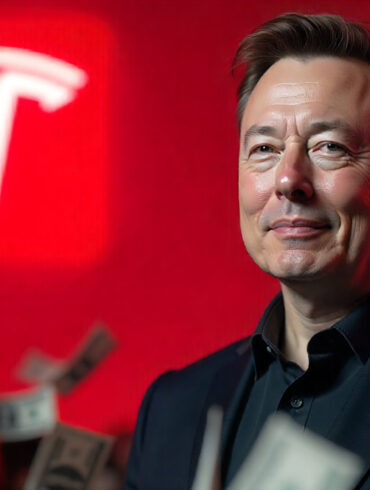 Tesla share price